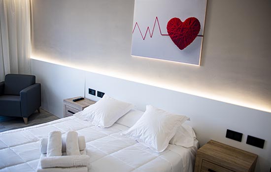 habitacion estandar hotel pelayo