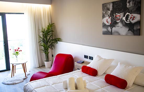 habitacion premium hotel pelayo